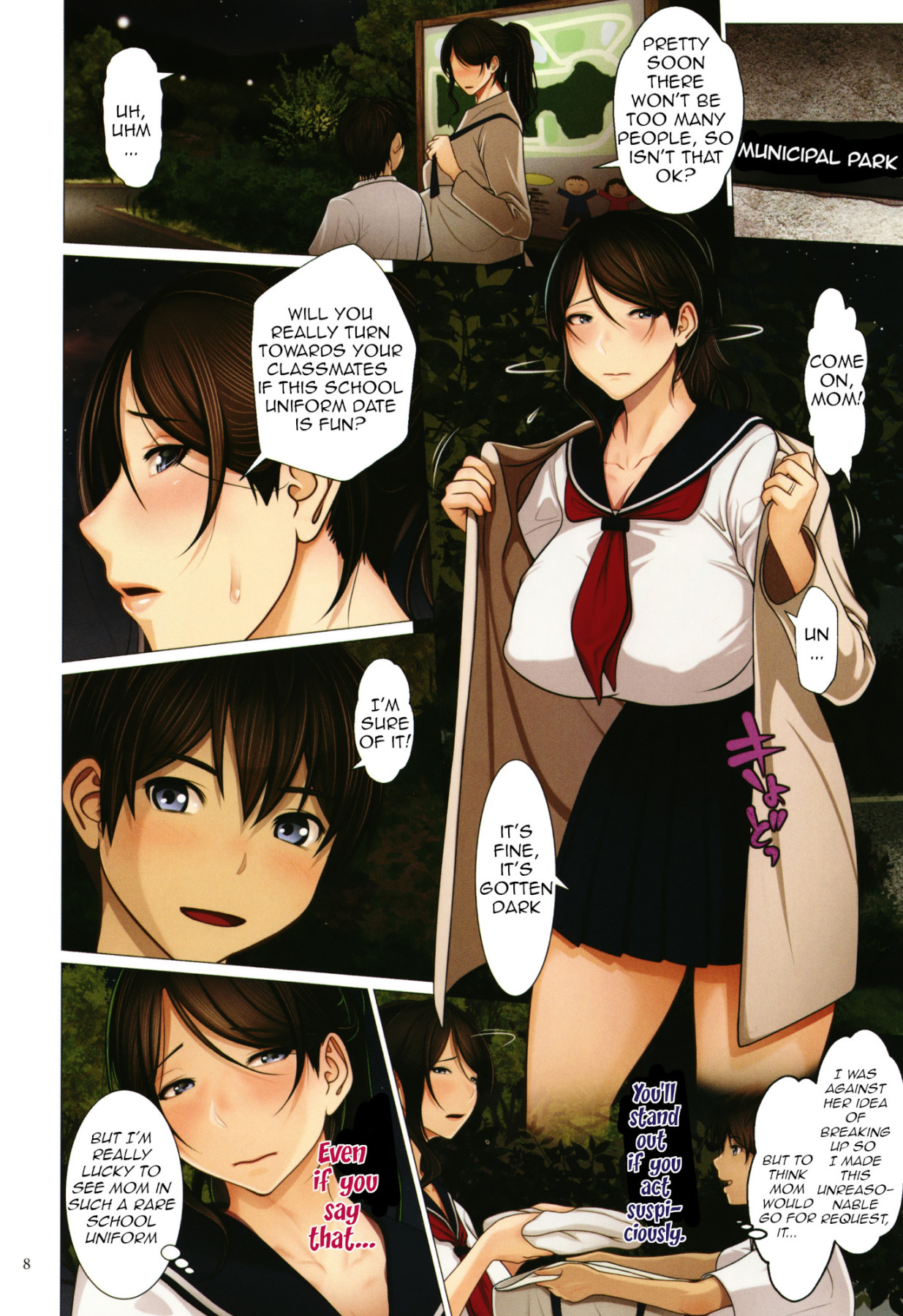 Hentai Manga Comic-Reason For Mom Wearing a Sailor Uniform-Read-4